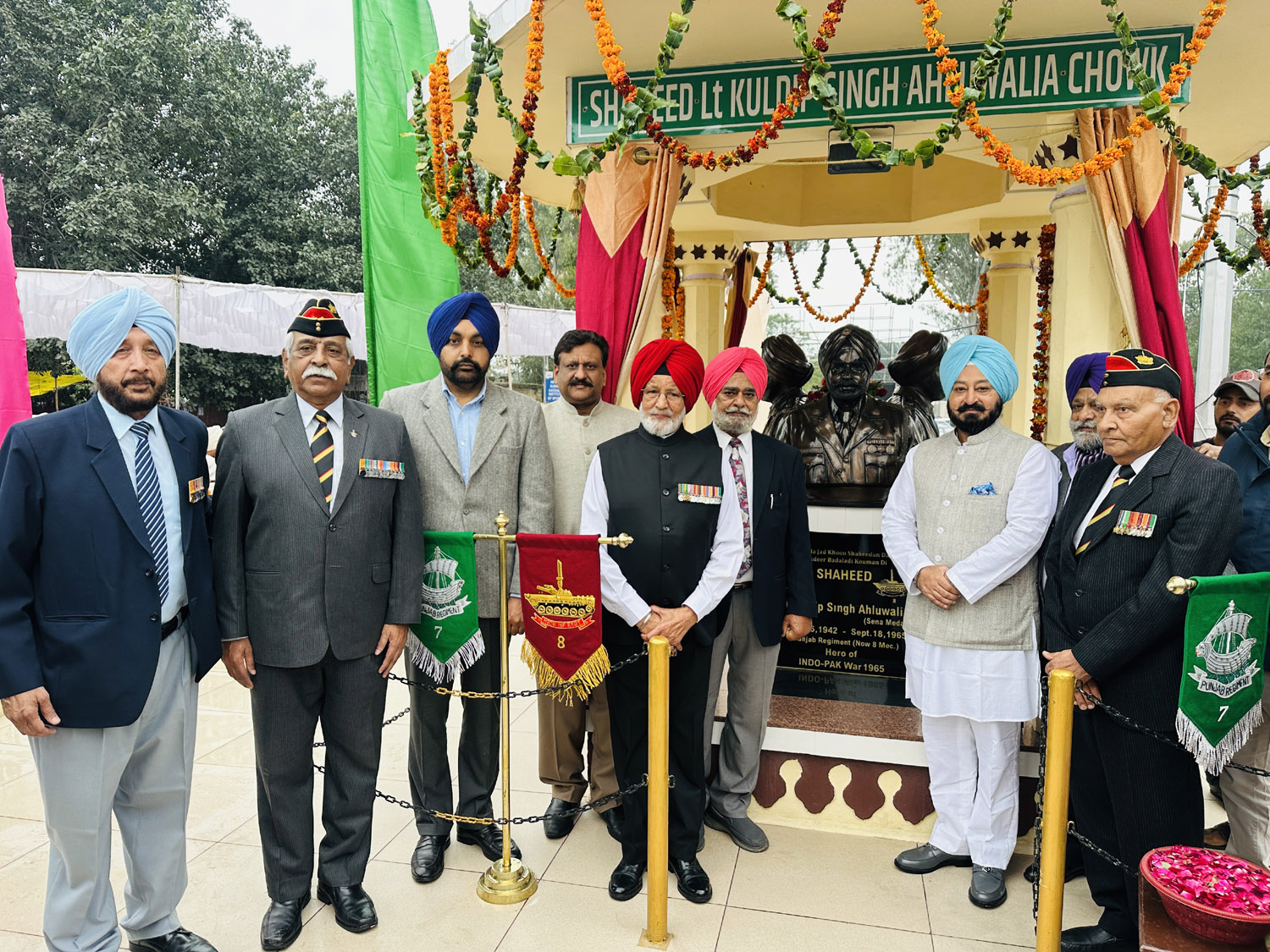 Lt. Ahluwalia's memory will serve as a guiding light for the youth: Ajitpal Kohli